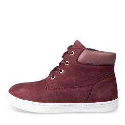 Enkellaarzen BORDEAUX NINI & GIRLS LEER