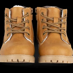 Enkellaarzen COGNACKLEUR CHARLIE & FRIENDS