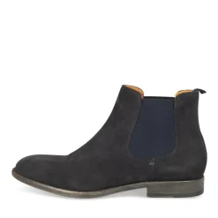 Enkellaarzen NAVY B-BLAKE LEER