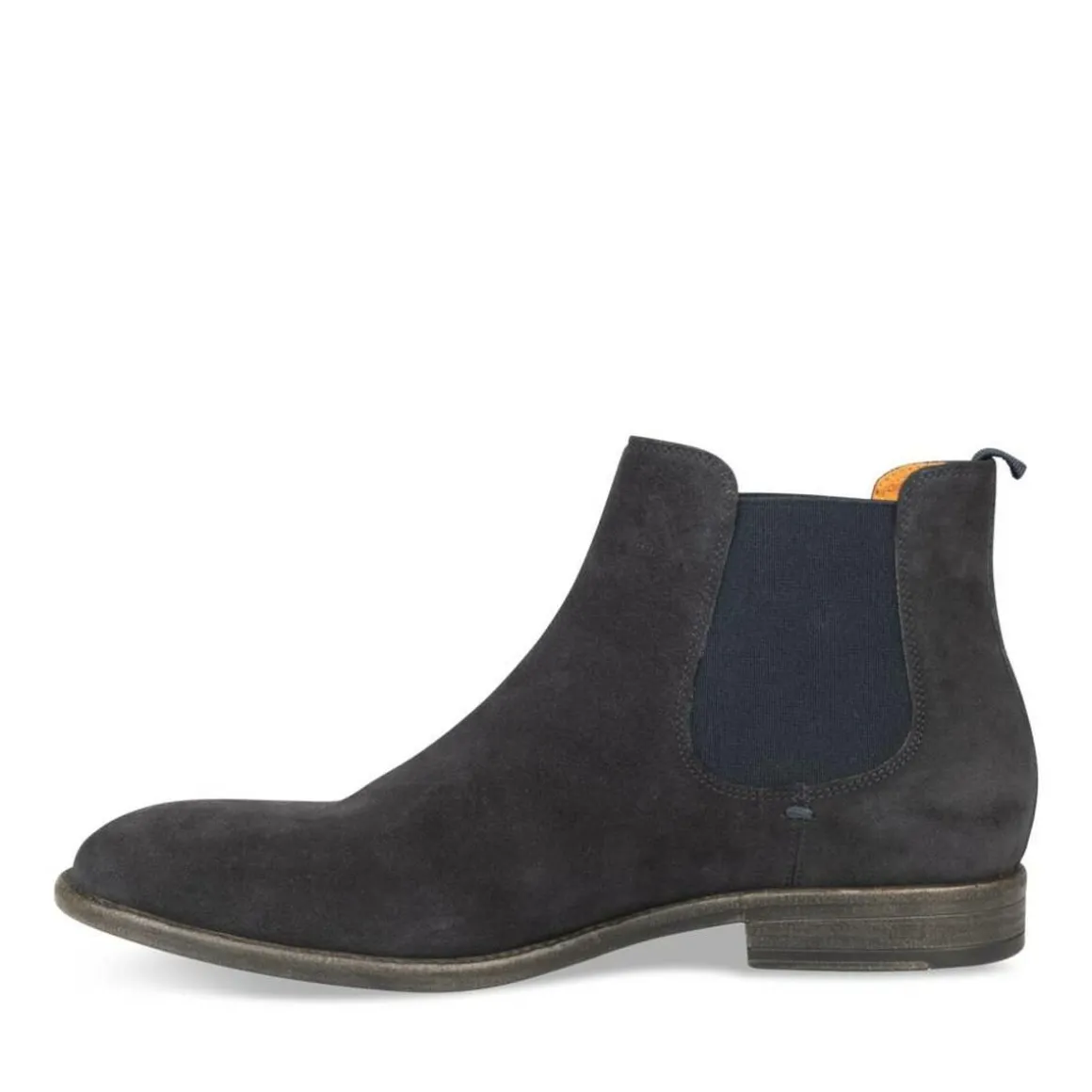 Enkellaarzen NAVY B-BLAKE LEER