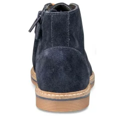 Enkellaarzen NAVY CHARLIE & FRIENDS LEER