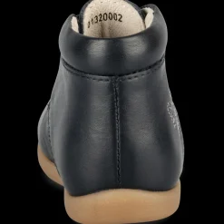 Enkellaarzen NAVY FREEMOUSS BOY LEER