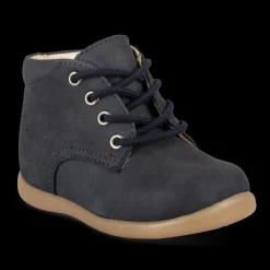 Enkellaarzen NAVY FREEMOUSS BOY LEER