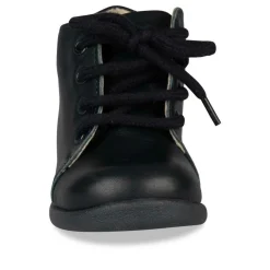 Enkellaarzen NAVY FREEMOUSS BOY LEER