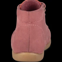 Enkellaarzen ROZE FREEMOUSS GIRL LEER