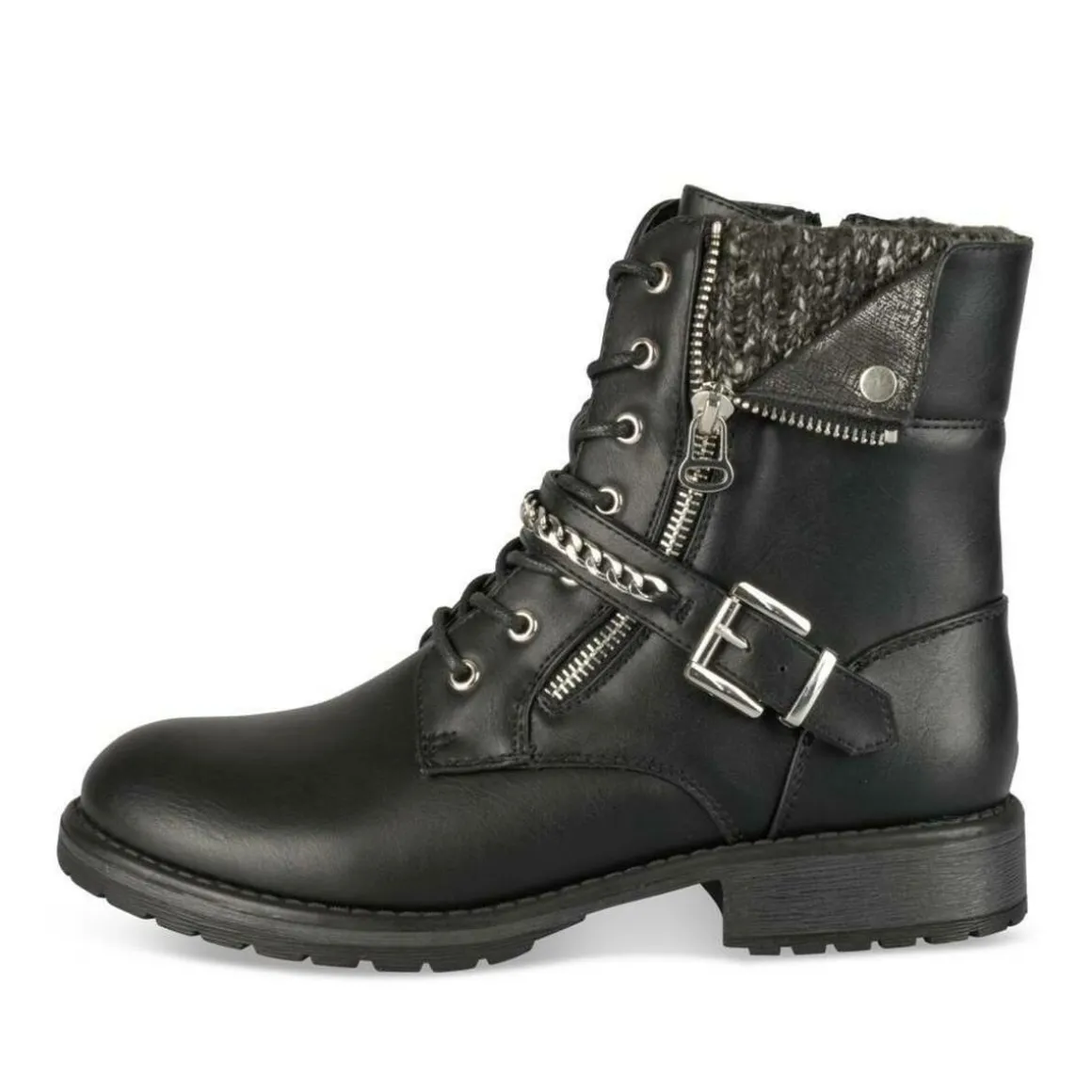 Enkellaarzen ZWART