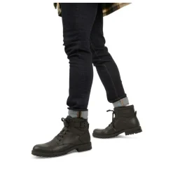 Enkellaarzen ZWART DENIM SIDE