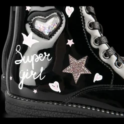 Enkellaarzen ZWART NINI & GIRLS
