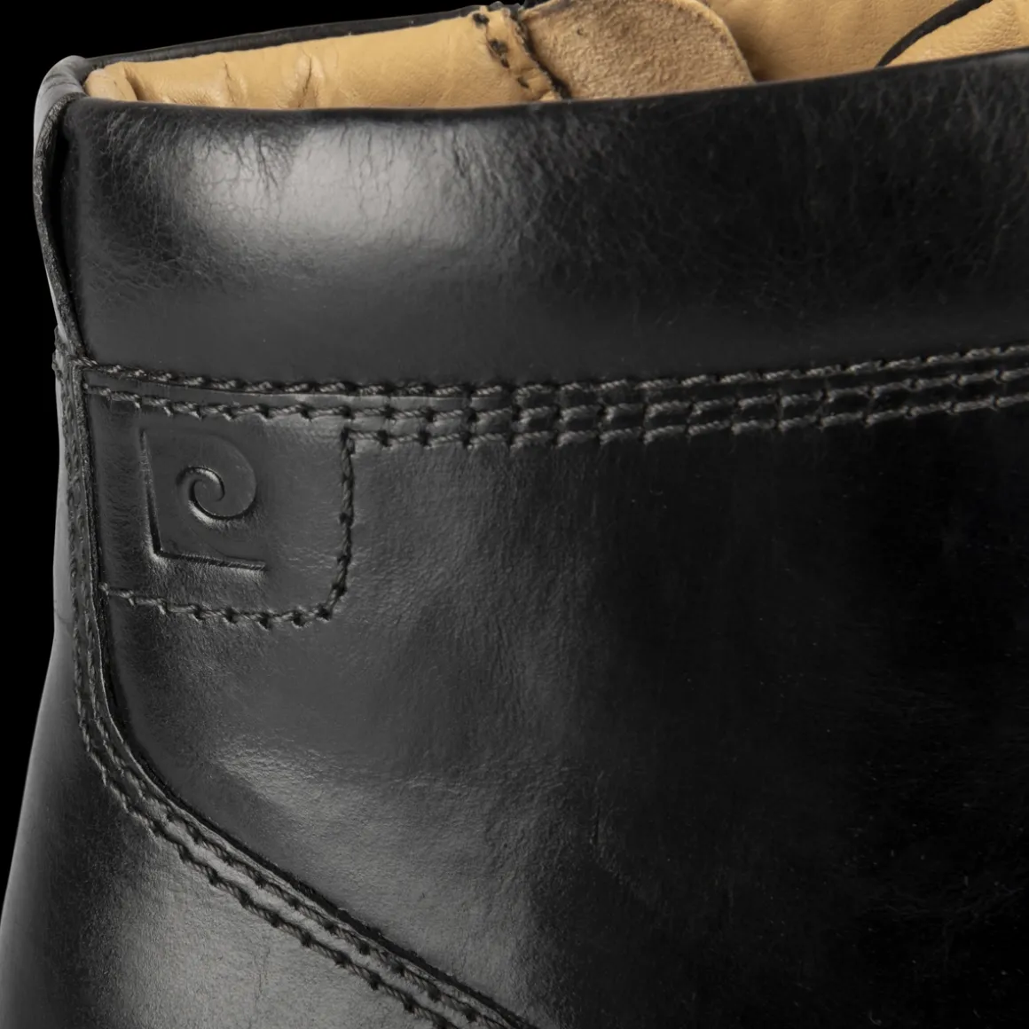 Enkellaarzen ZWART PIERRE CARDIN