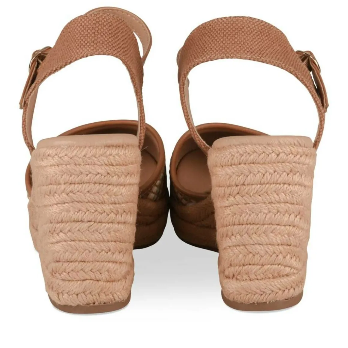 Espadrilles KASTANJEBRUIN