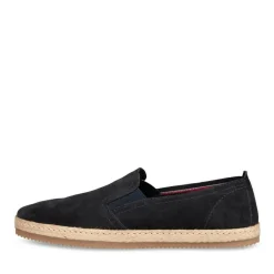 Espadrilles NAVY DENIM SIDE LEER