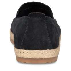 Espadrilles NAVY DENIM SIDE LEER
