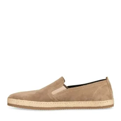 Espadrilles TAUPE DENIM SIDE LEER