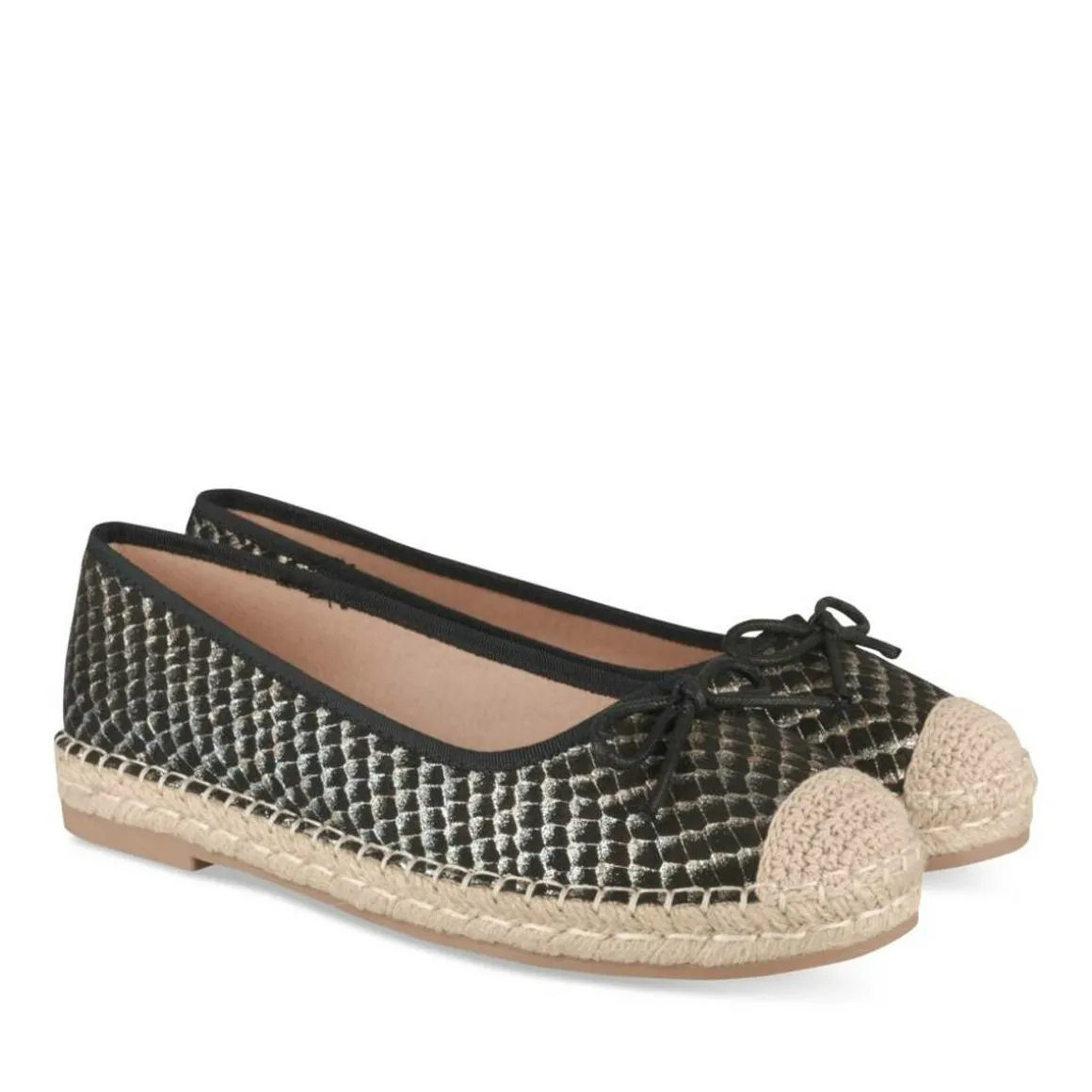 Espadrilles ZWART