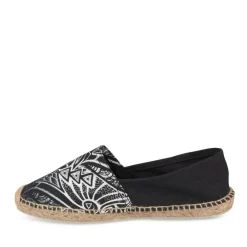 Espadrilles ZWART