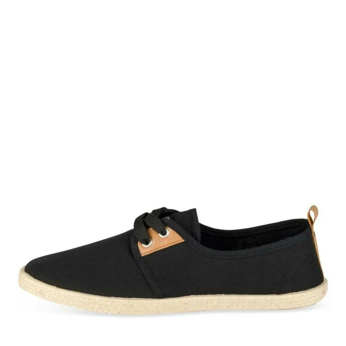 Espadrilles ZWART