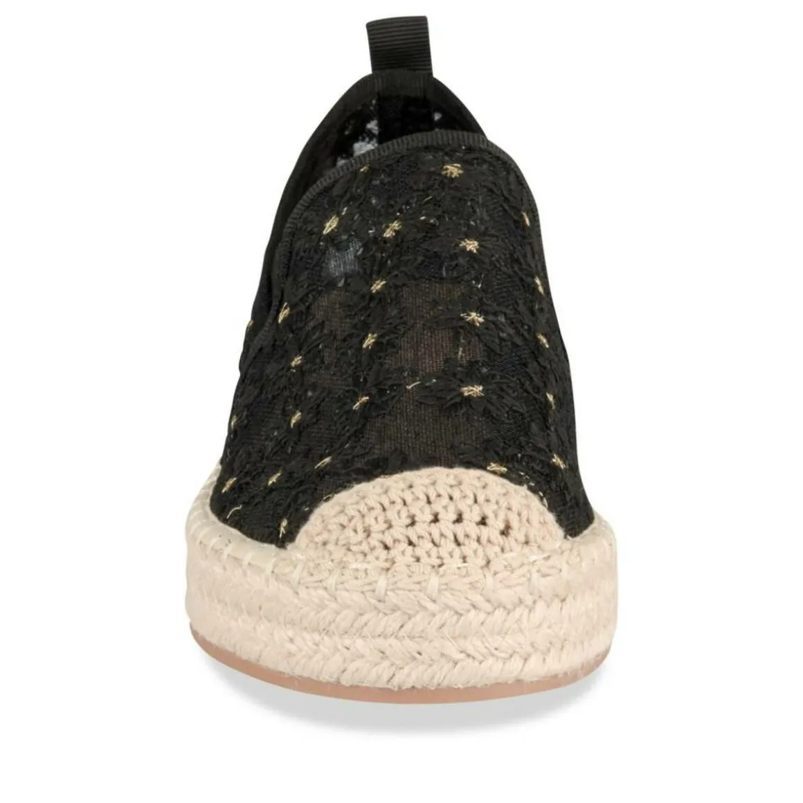 Espadrilles ZWART