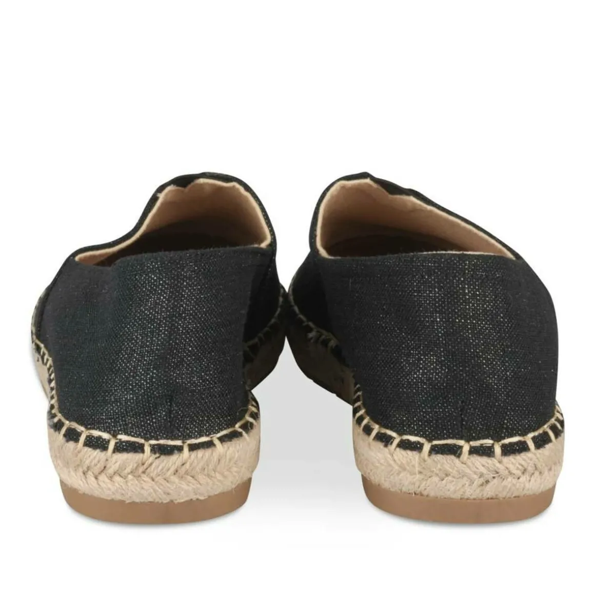 Espadrilles ZWART