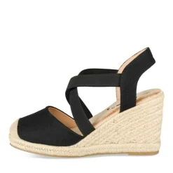 Espadrilles ZWART