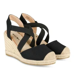 Espadrilles ZWART