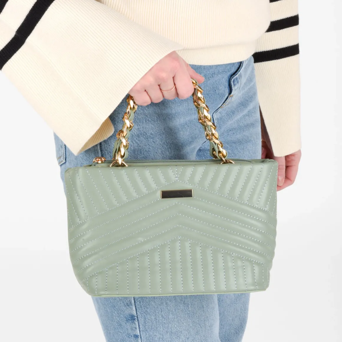 Handtas GROEN