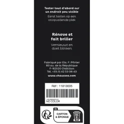 Kleurloze polijstspons CHAUSSEA