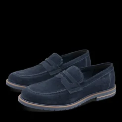 Mocassins BLAUW