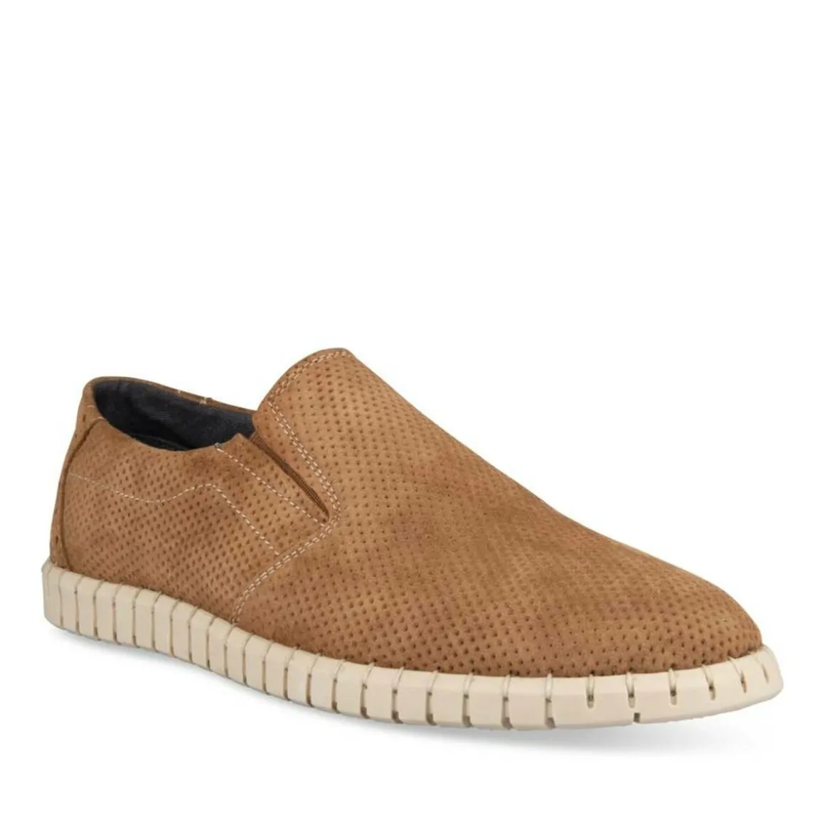 Mocassins COGNACKLEUR DENIM SIDE LEER