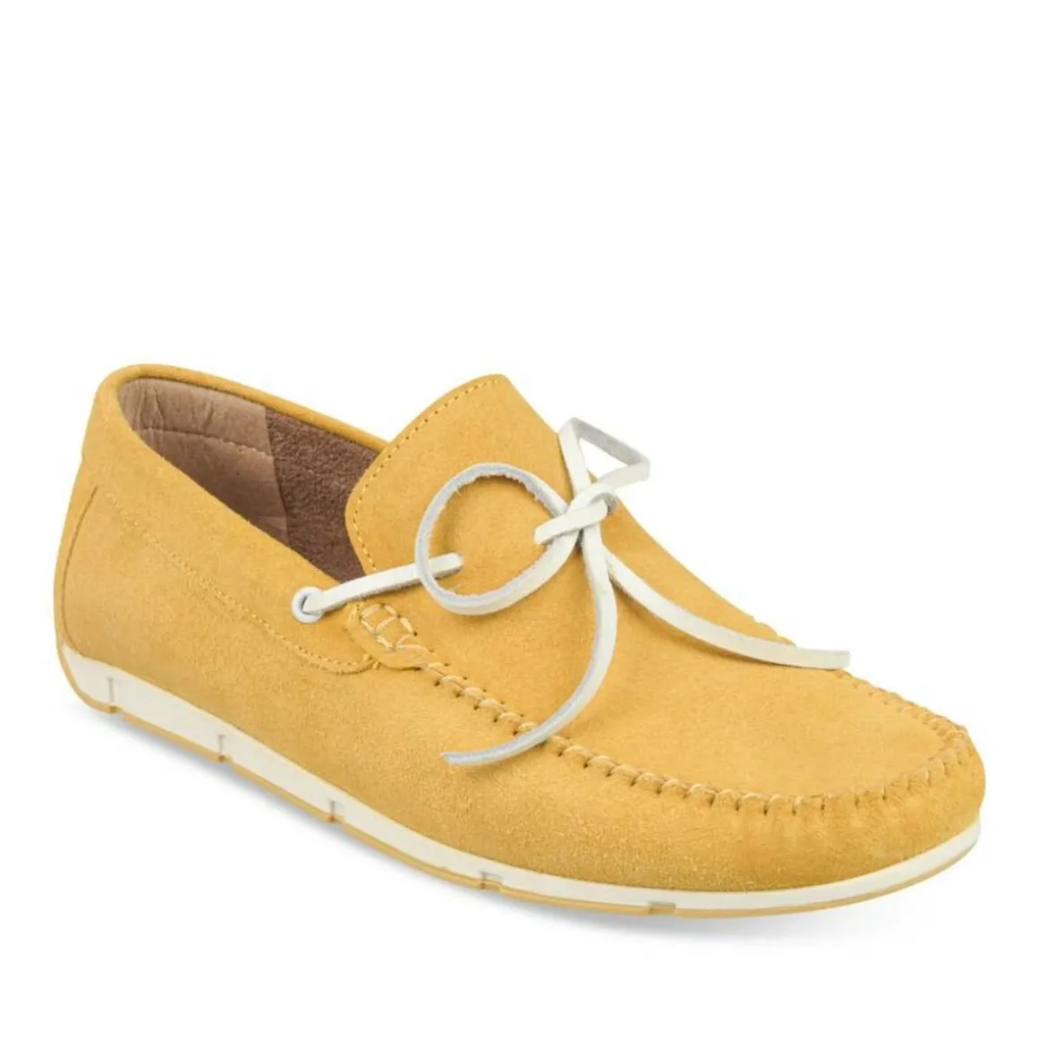 Mocassins GEEL CAPE BOARD LEER