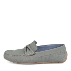 Mocassins GRIJS CAPE BOARD LEER