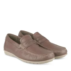 Mocassins KASTANJEBRUIN