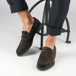 Mocassins KASTANJEBRUIN