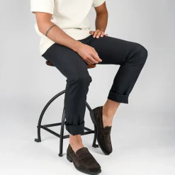 Mocassins KASTANJEBRUIN