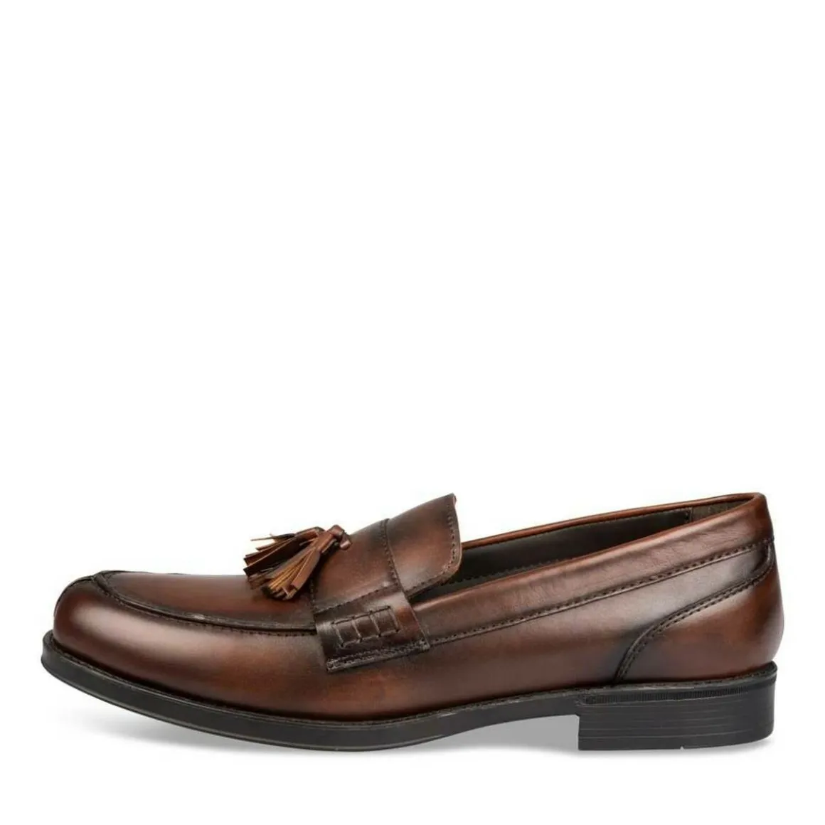 Mocassins KASTANJEBRUIN NEOSOFT HOMME LEER