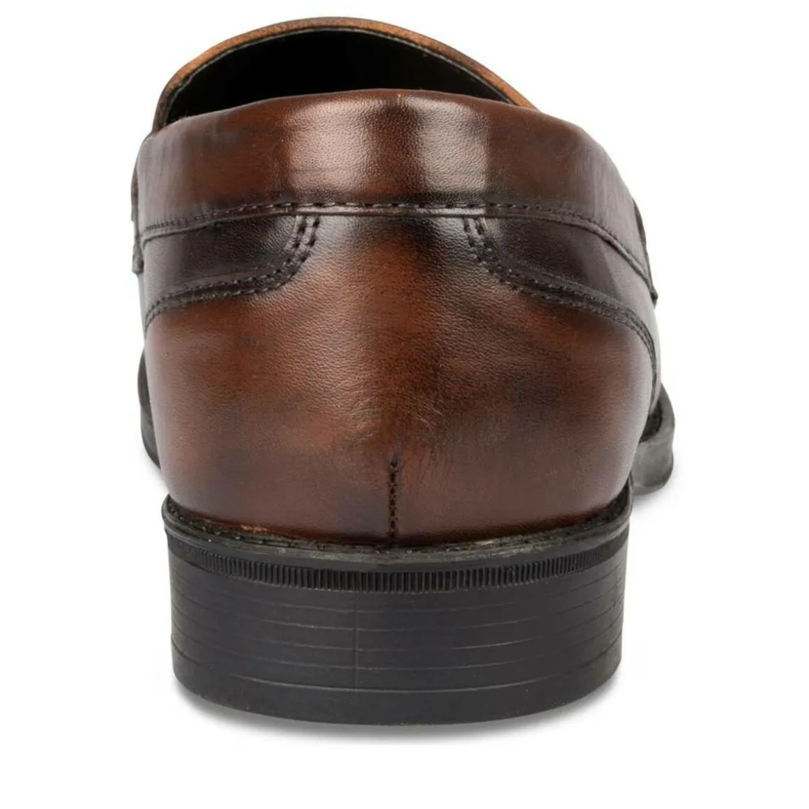 Mocassins KASTANJEBRUIN NEOSOFT HOMME LEER