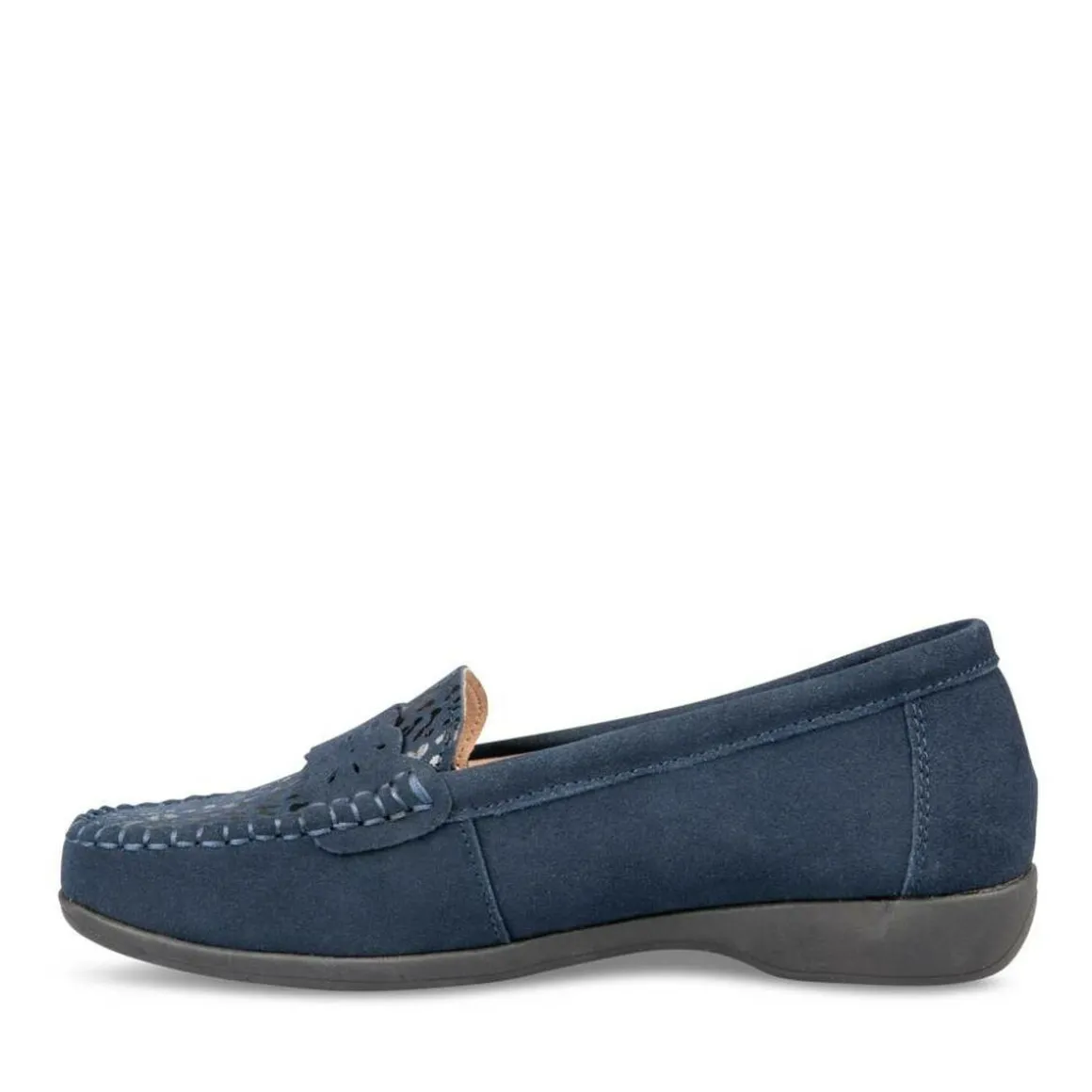 Mocassins NAVY NEOSOFT DAMES LEER