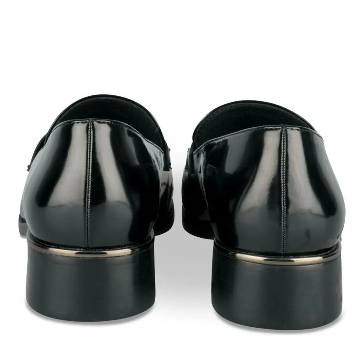 Mocassins ZWART