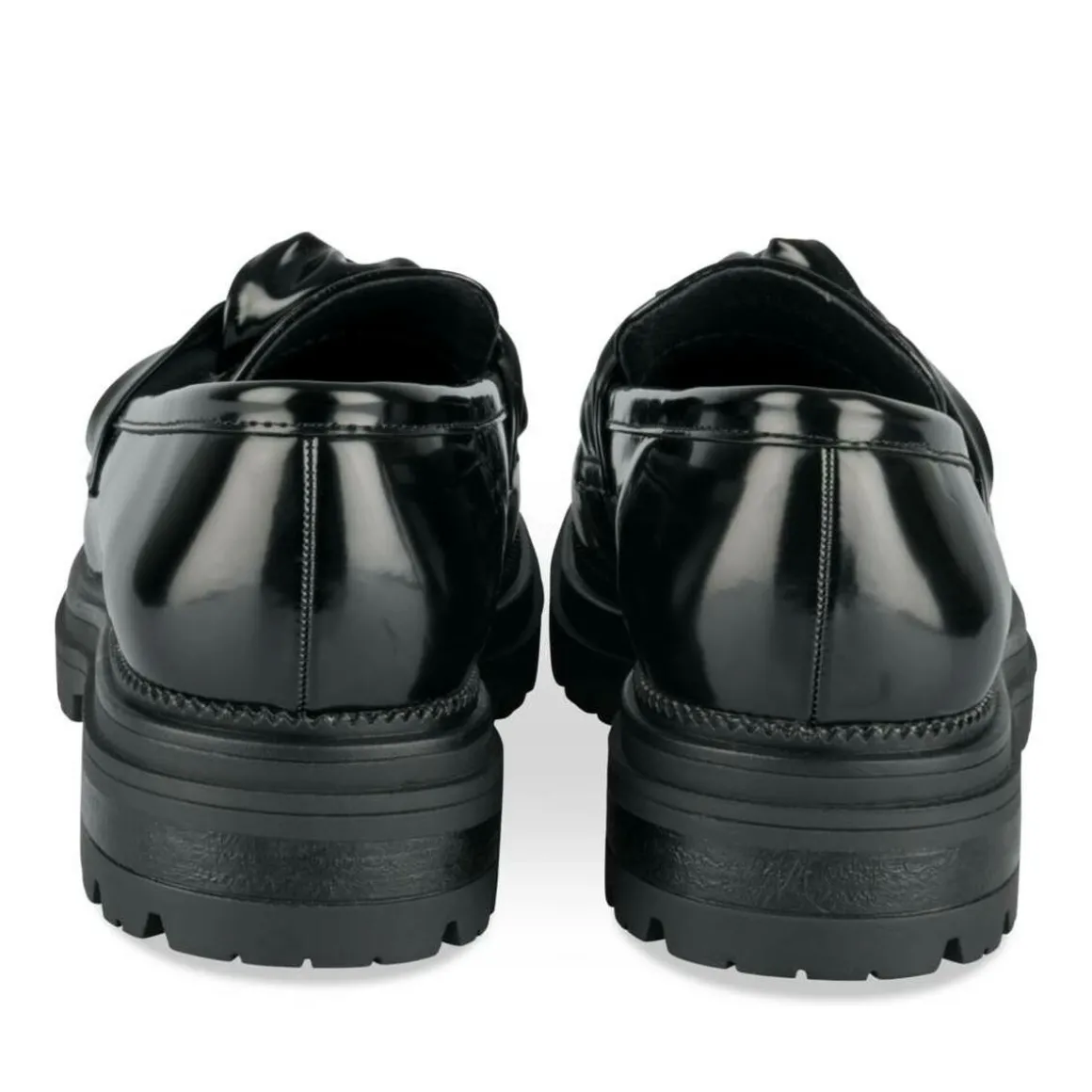 Mocassins ZWART