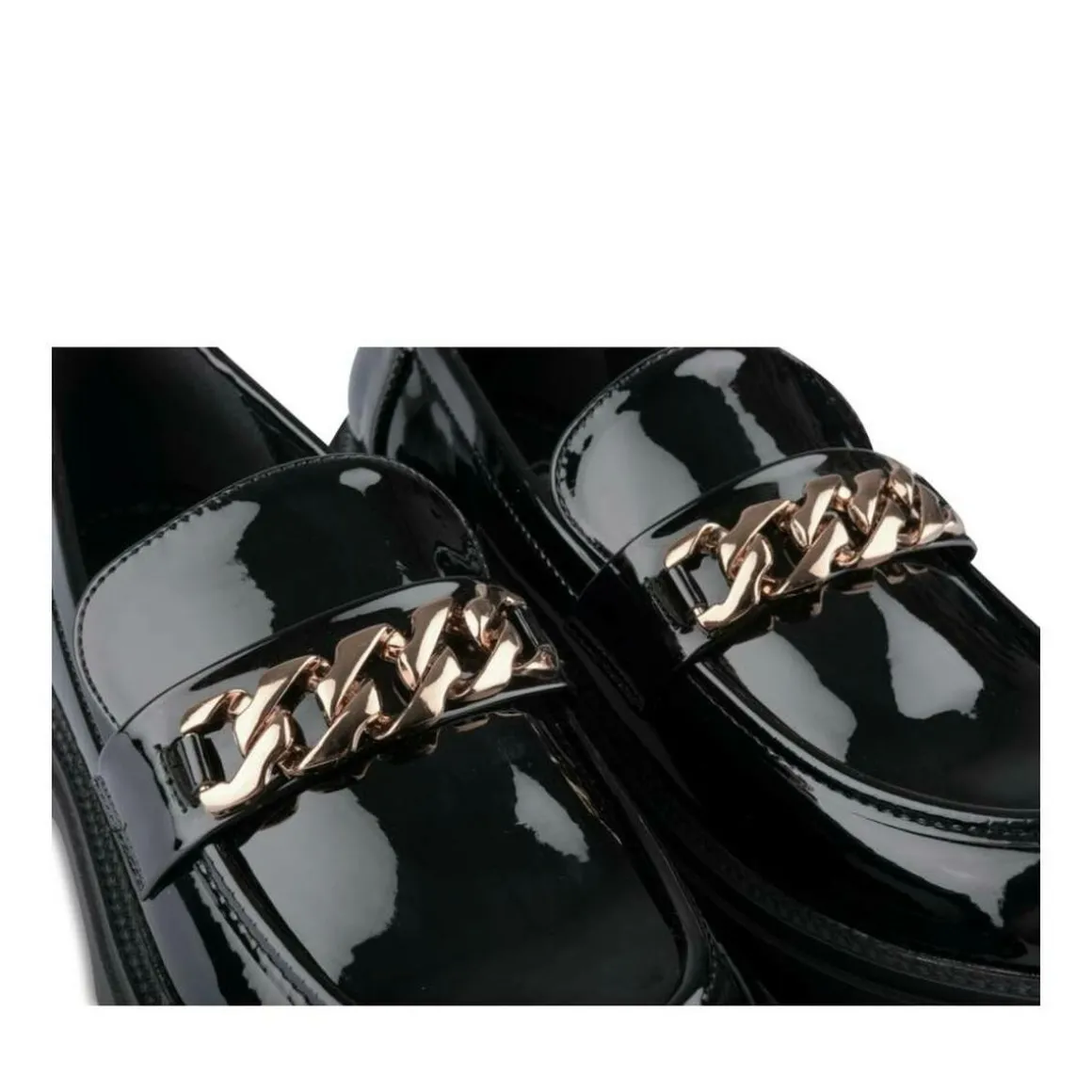 Mocassins ZWART