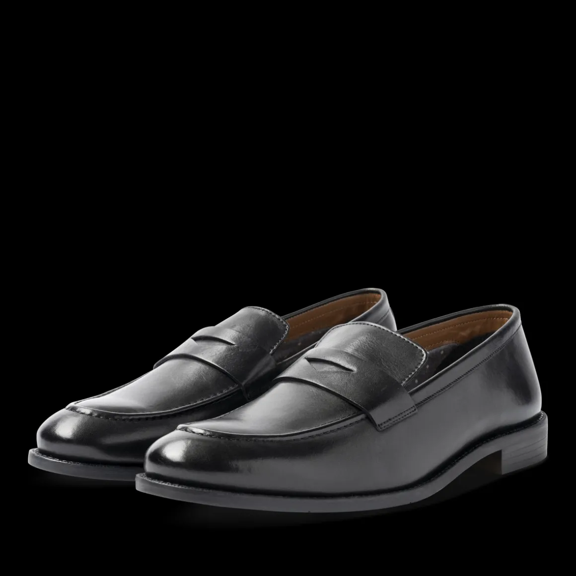 Mocassins ZWART