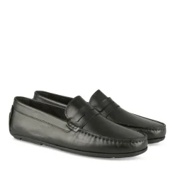 Mocassins ZWART