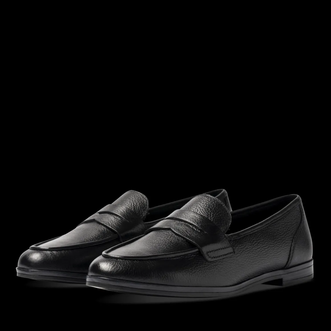Mocassins ZWART