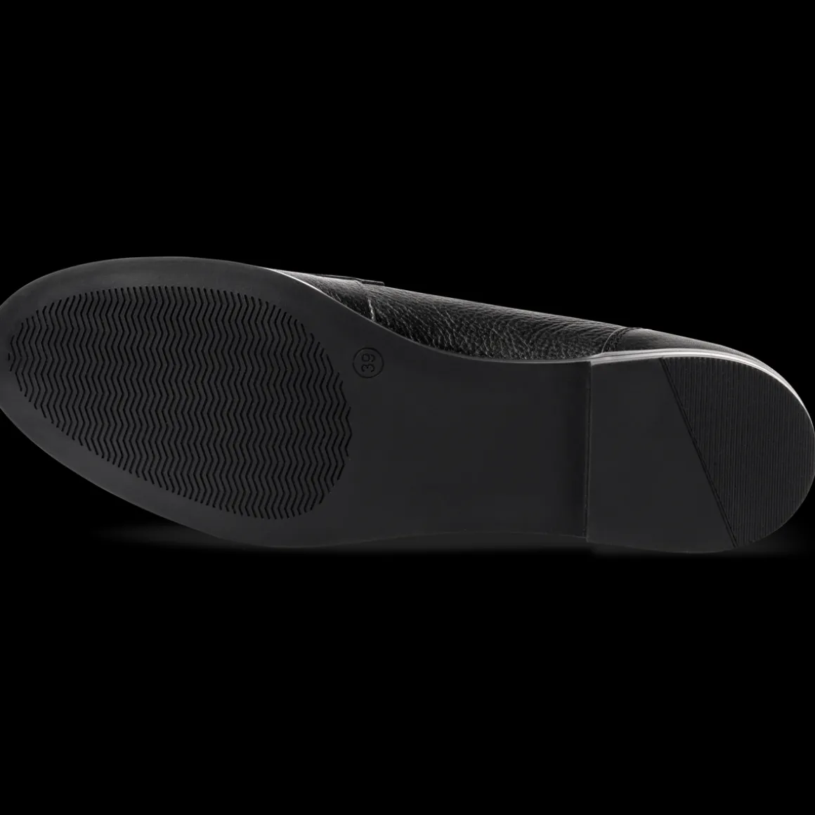 Mocassins ZWART