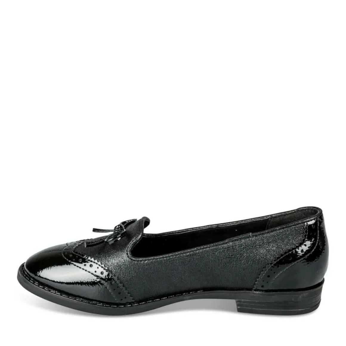 Mocassins ZWART