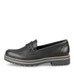 Mocassins ZWART