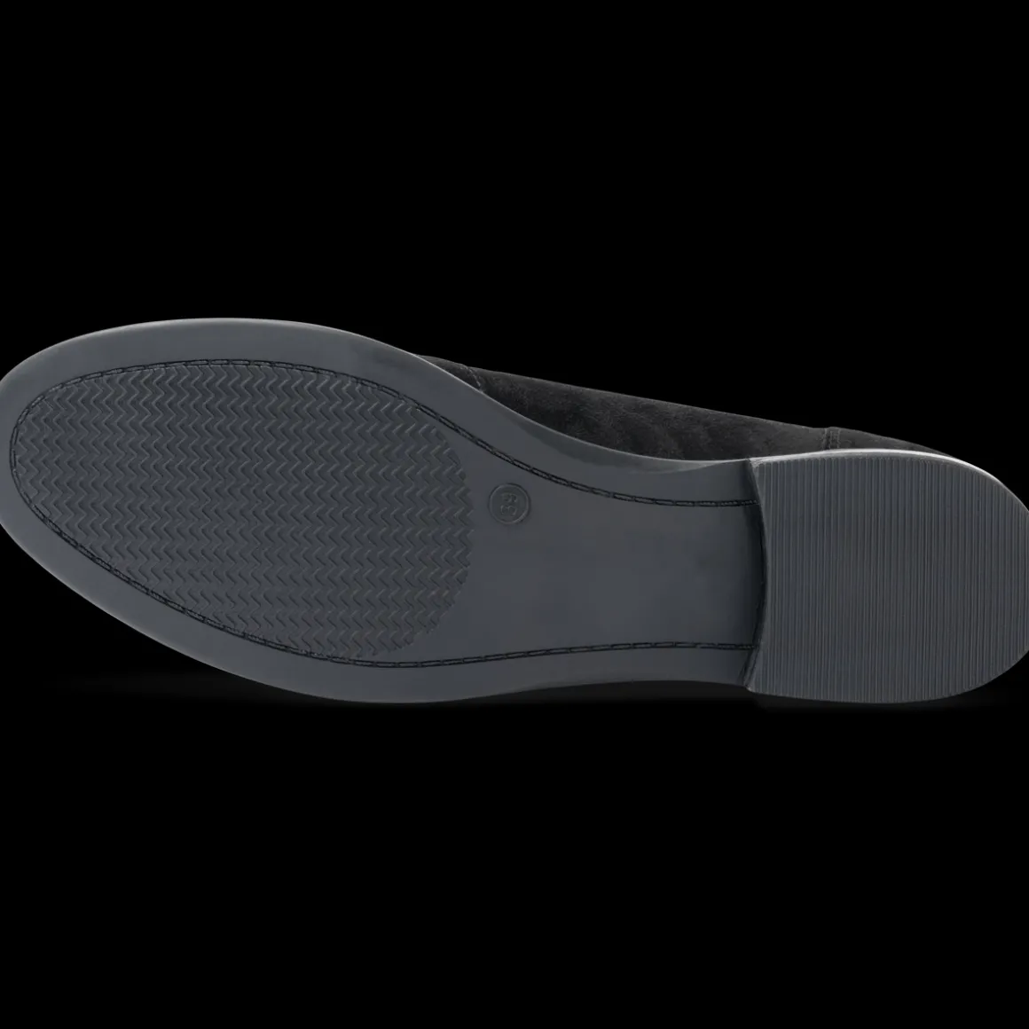 Mocassins ZWART