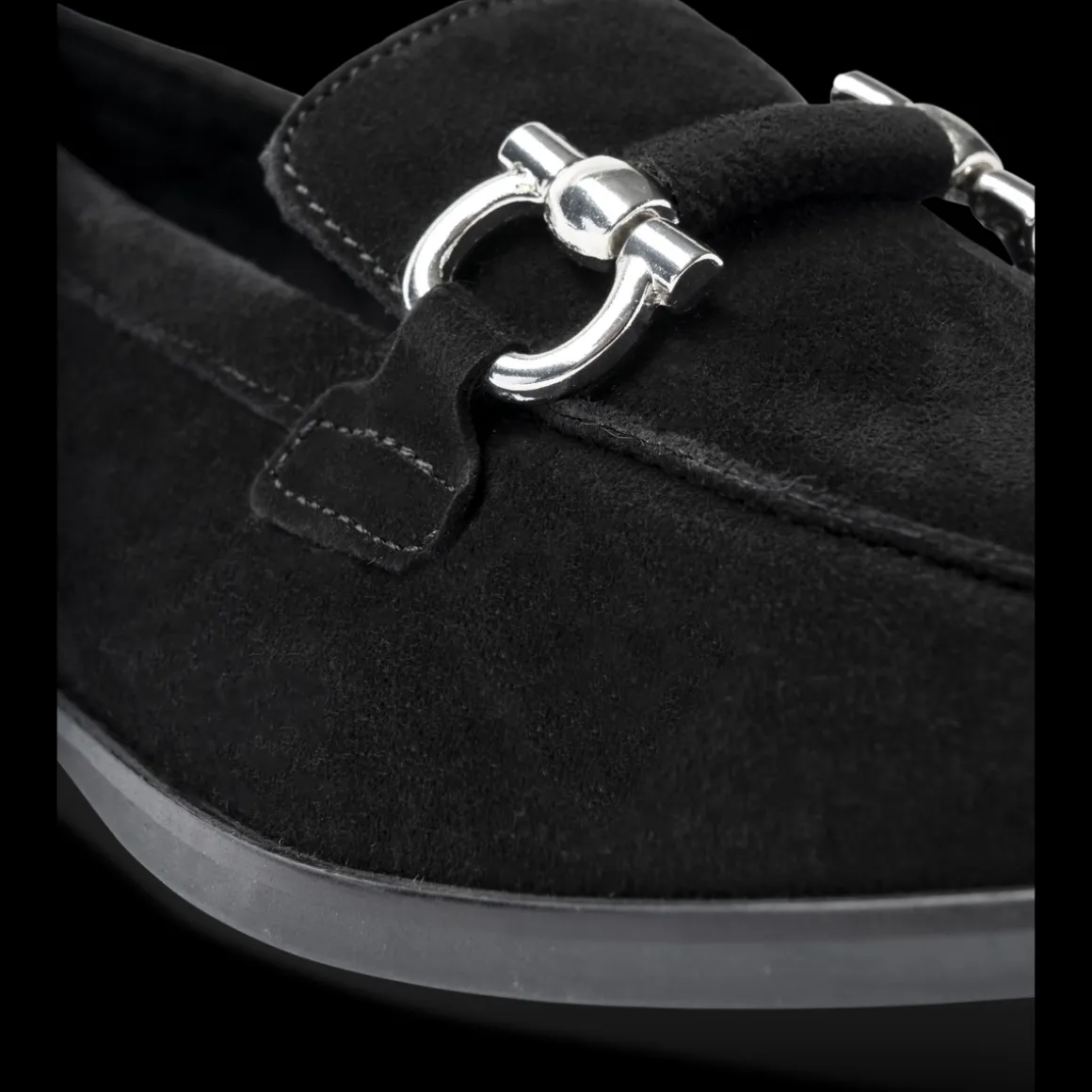 Mocassins ZWART