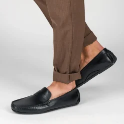 Mocassins ZWART