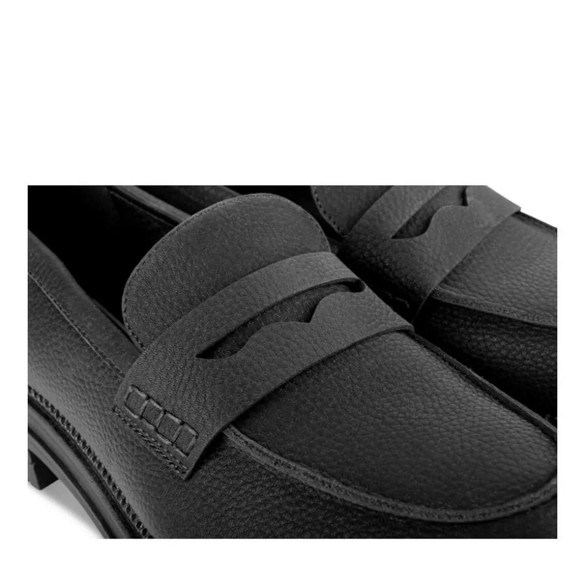 Mocassins ZWART