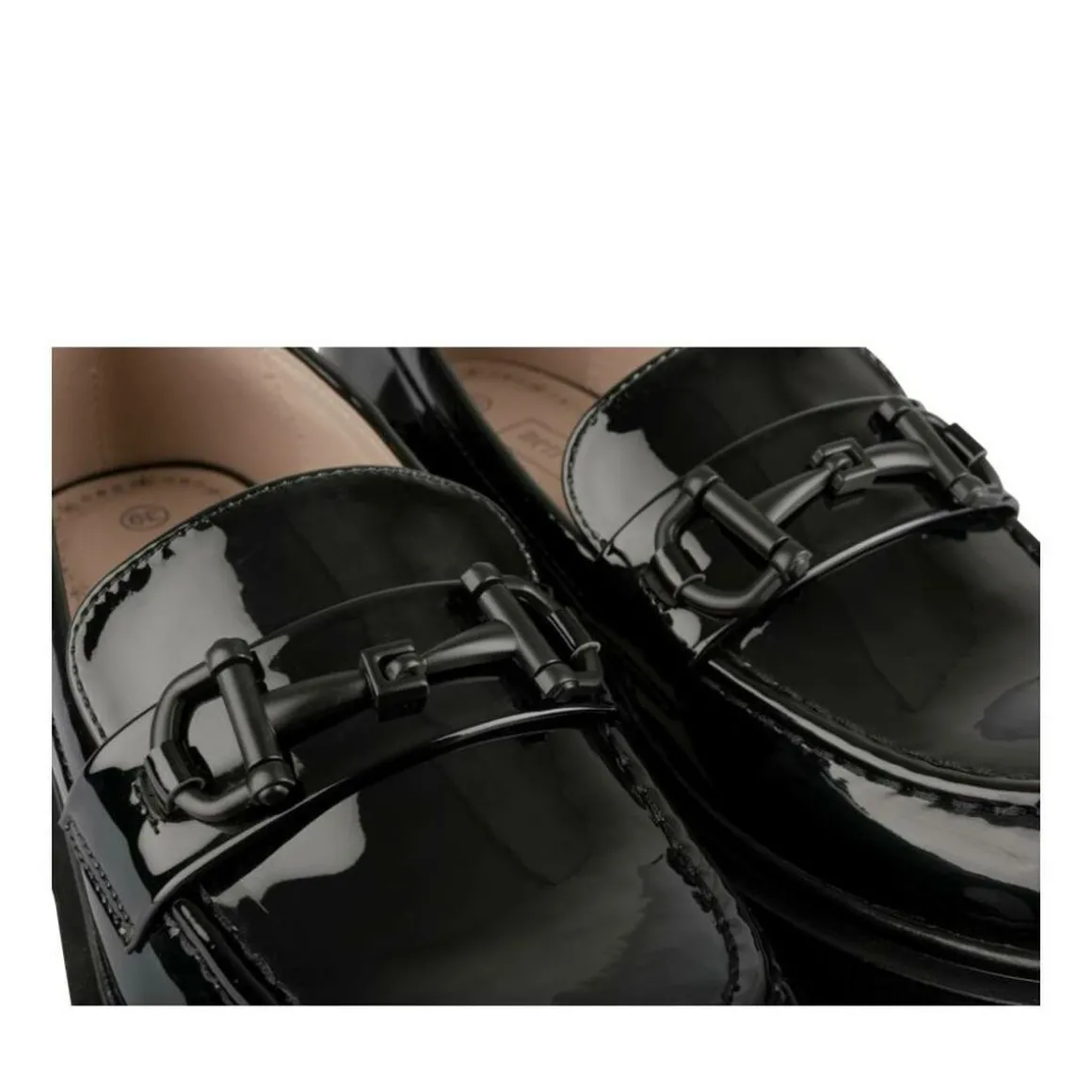 Mocassins ZWART